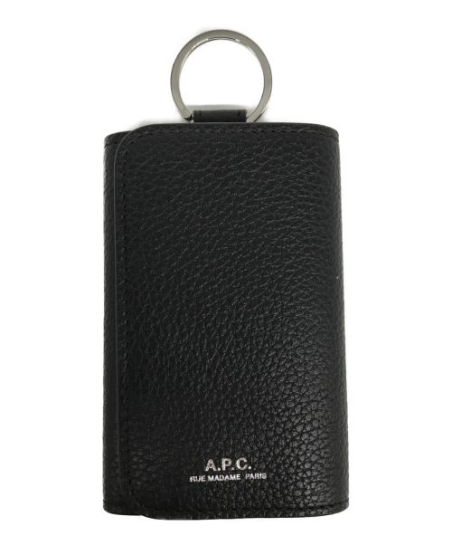 A.P.C.（アーペーセー）A.P.C. (アー・ペー・セー) Hiroキーケース/6連 ブラックの古着・服飾アイテム