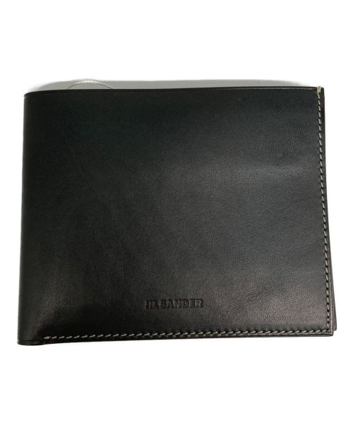 JIL SANDER（ジルサンダー）JIL SANDER (ジルサンダー) 2つ折り財布 ブラックの古着・服飾アイテム