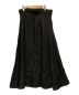 CHAOS (カオス) リネンヘリンボンラップスカート ブラック サイズ:FREE：11800円
