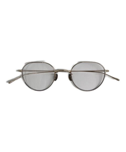 10 eyevan（テン アイヴァン）10 eyevan (テン アイヴァン) 眼鏡　 ゴールド サイズ:47□22の古着・服飾アイテム
