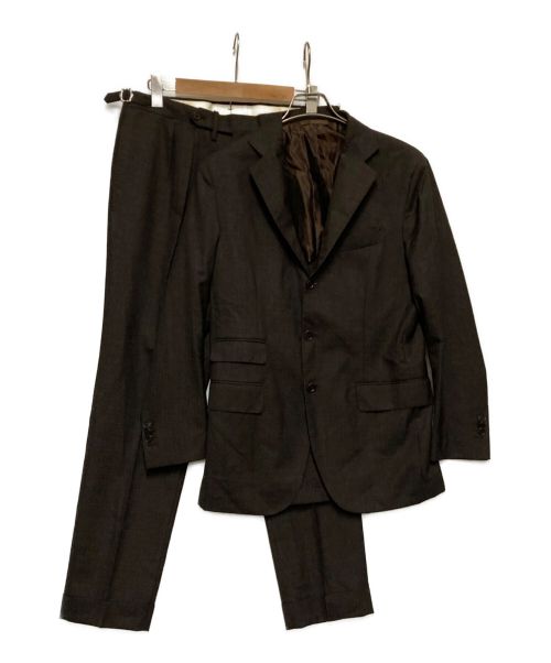 De Petrillo（デペトリロ）De Petrillo (デペトリロ) セットアップスーツ ブラウン サイズ:SIZE 48の古着・服飾アイテム