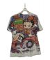 BETTY BOOP (ベティー・ブープ) 90's 両面プリントTシャツ グレー サイズ:L：8800円