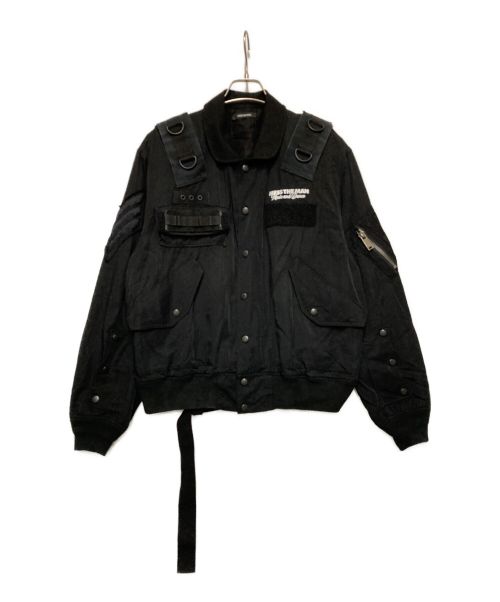 CHRISTIAN DADA（クリスチャンダダ）CHRISTIAN DADA (クリスチャンダダ) マルチポケットジャケット ブラック サイズ:SIZE 48の古着・服飾アイテム