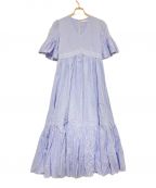 MARIHAマリハ）の古着「すずらんのドレス　ロングワンピース」｜ブルー