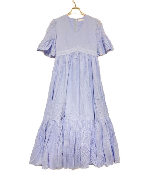 MARIHA（マリハ）MARIHA (マリハ) すずらんのドレス　ロングワンピース ブルー サイズ:36の古着・服飾アイテム