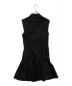 ALEXANDER McQUEEN (アレキサンダーマックイーン) mini denim dress ブラック サイズ:38：11000円