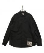 OAMC×DAIDO MORIYAMAオーエーエムシー×モリヤマダイドウ）の古着「Totem Shirt jacket」｜ブラック