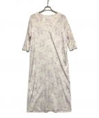 Mame Kurogouchiマメクロゴウチ）の古着「Floral Printed Cotton Dress」｜ホワイト