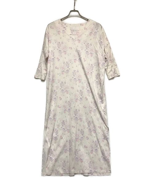 Mame Kurogouchi（マメクロゴウチ）Mame Kurogouchi (マメクロゴウチ) Floral Printed Cotton Dress ホワイト サイズ:Sの古着・服飾アイテム