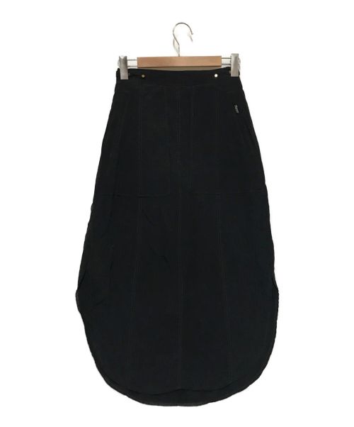 PHOTOCOPIEU（フォトコピュー）PHOTOCOPIEU (フォトコピュー) シルクスカート ブラック サイズ:36の古着・服飾アイテム