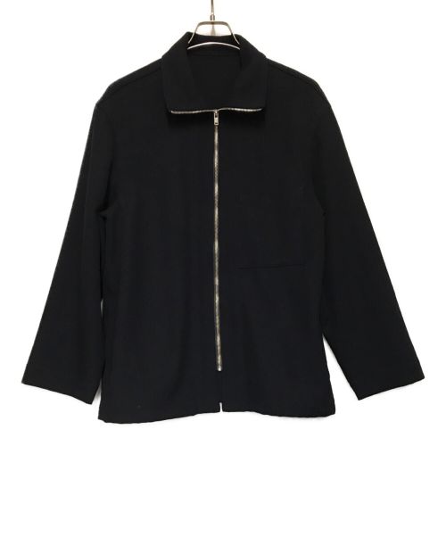 THE HINOKI（ザ ヒノキ）THE HINOKI (ザ ヒノキ) wool zip jacket ネイビー サイズ:3の古着・服飾アイテム