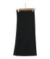 ISSEY MIYAKE FETE (イッセイミヤケフェット) ジッププリーツスカート ブラック サイズ:01：24800円