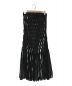 sacai (サカイ) Wool Melton Fringed Skirt ブラック サイズ:1：34000円