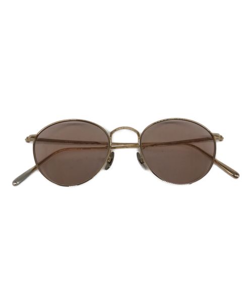 BLANC（ブラン）BLANC (ブラン) 眼鏡 ゴールド サイズ:48□21-146の古着・服飾アイテム