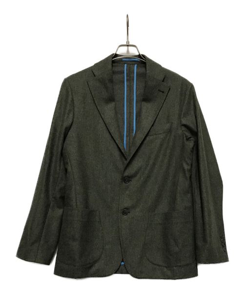 sacco（ザッコ）sacco (ザッコ) GIACCAテーラードジャケット グリーン サイズ:SIZE　46の古着・服飾アイテム