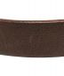 中古・古着 HENDER SCHEME (エンダースキーマ) Shrink Shoulder Belt ブラウン：8800円
