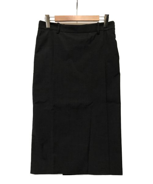 PRADA（プラダ）PRADA (プラダ) ウールタイトスカート ブラック サイズ:40の古着・服飾アイテム