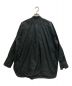 LOEFF (ロエフ) コットンピンタックバンドカラーシャツ ブラック サイズ:1：5800円