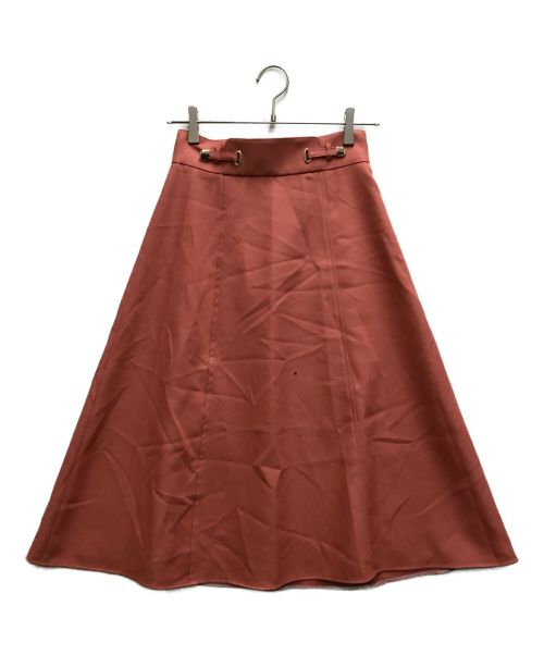 ANAYI（アナイ）ANAYI (アナイ) ブライトツイルベルトモチーフスカート ピンク サイズ:36の古着・服飾アイテム