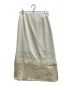 LE CIEL BLEU（ルシェルブルー）の古着「Paneled Wrap Skirt」｜ホワイト