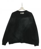 DAIRIKUダイリク）の古着「Water-repellent Vintage Wash Sweater」｜ブラック