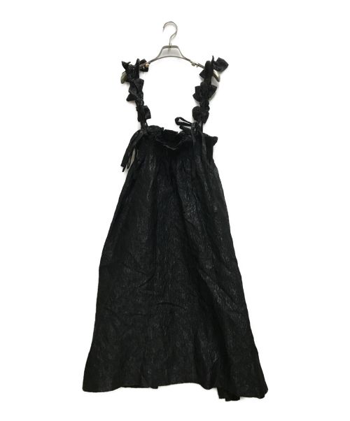 bibiy（ビビィ）bibiy (ビビィ) MIMI RIBBON SKIRT ブラック サイズ:FREEの古着・服飾アイテム