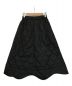GANNI (ガニー) Ripstop Quilt Wavy Hem Skirt ブラック サイズ:36：9800円