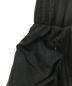 中古・古着 GANNI (ガニー) Ripstop Quilt Wavy Hem Skirt ブラック サイズ:36：9800円