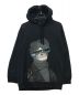 VALENTINO（ヴァレンティノ）の古着「UFO Face print hoodie」｜ブラック