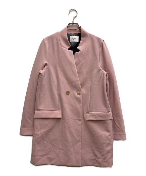 Ameri（アメリ）Ameri (アメリ) NOTCH PRINT LINING JACKET ピンク サイズ:Sの古着・服飾アイテム