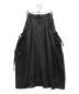 MECRE (メクル) サイドポケットレオパードスカート ブラック サイズ:S：11000円