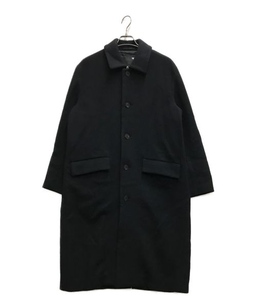 ATON（エイトン）ATON (エイトン) AIR DOUBL MELTON ブラック サイズ:4の古着・服飾アイテム