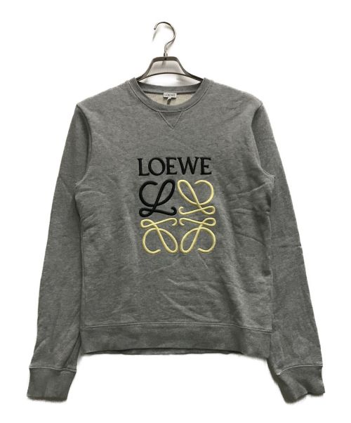 LOEWE（ロエベ）LOEWE (ロエベ) アナグラムスウェット グレー サイズ:XSの古着・服飾アイテム