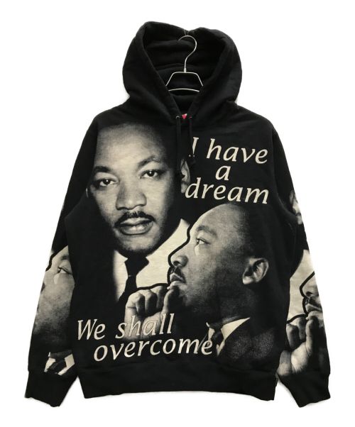 SUPREME（シュプリーム）SUPREME (シュプリーム) MLK Hooded Sweatshirt ブラック サイズ:Ⅿの古着・服飾アイテム