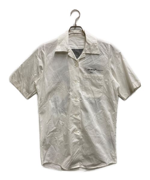 OFFWHITE（オフホワイト）OFFWHITE (オフホワイト) アローハーフスリーブシャツ ホワイト サイズ:36の古着・服飾アイテム