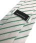 中古・古着 TOGA (トーガ) Metal motif tie ホワイト×グリーン サイズ:FREE：5800円