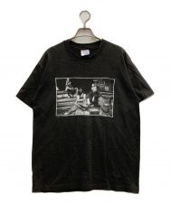 Hanes (ヘインズ) 90’SプリントTシャツ ブラック サイズ:Ⅼ