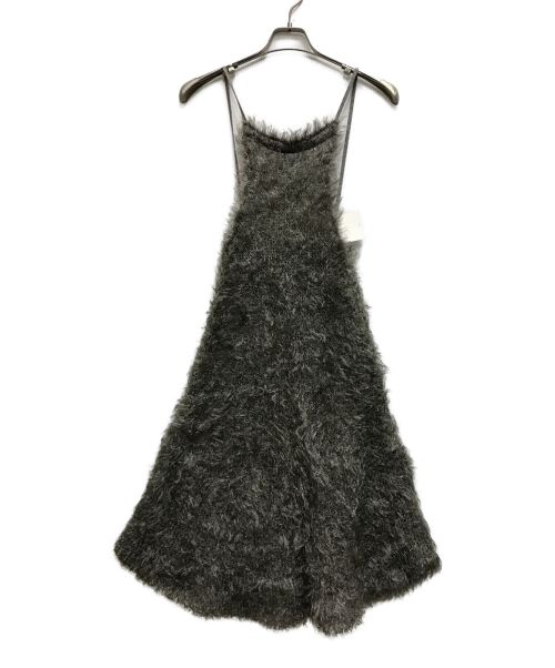 TAN（タン）TAN (タン) METALLIC LIKE DRESS グレー サイズ:FREEの古着・服飾アイテム