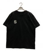 sacaiサカイ）の古着「反転ロゴ半袖Tシャツ」｜ブラック