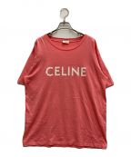 CELINEセリーヌ）の古着「ルーズTシャツ」｜ピンク