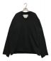 CAMIEL FORTGENS（カミエルフォートヘンス）の古着「ｖ-neck sweater」｜ブラック