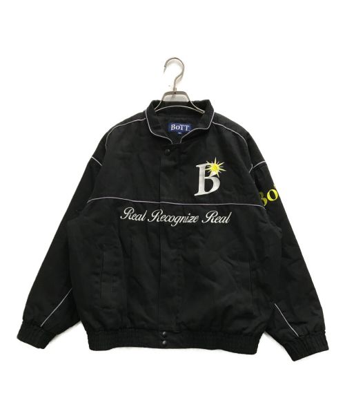 BoTT（ボット）BoTT (ボット) Cotton Racing Jacket ブラック サイズ:Ⅿの古着・服飾アイテム