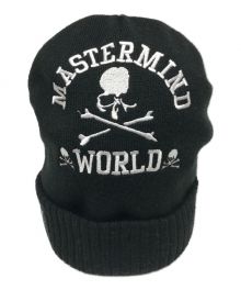Mastermind WORLD × Mitchell & Ness（マスターマインド ワールド × ミッチェルアンドネス）の古着「ニット帽」｜ブラック