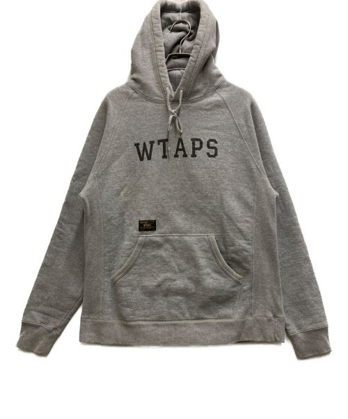WTAPS（ダブルタップス）WTAPS (ダブルタップス) DESIGN HOODY グレー サイズ:3の古着・服飾アイテム