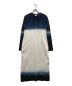 Mame Kurogouchi (マメクロゴウチ) Shibori Tie-Dyed Cotton Jersey Dress ネイビー サイズ:1：39800円