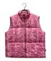 Heaven by Marc Jacobs（ヘブンバイマークジェイコブス）の古着「中綿ベスト」｜ピンク