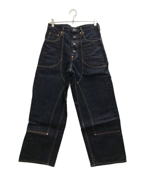 SUGARHILL（シュガーヒル）SUGARHILL (シュガーヒル) Classic Double Knee Denim Pants インディゴ サイズ:SIZE 81cm (W32)の古着・服飾アイテム