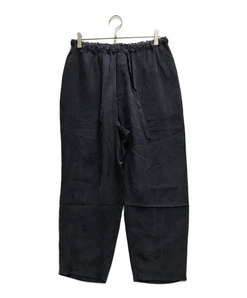 URU（ウル）URU (ウル) EASY PANTS ネイビー サイズ:2の古着・服飾アイテム