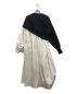 ENFOLD (エンフォルド) ONE-SHOULDER ASYMMETRY DRESS ホワイト サイズ:36：40000円