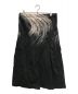 ISSEY MIYAKE (イッセイミヤケ) デザインスカート ブラック サイズ:2：8000円
